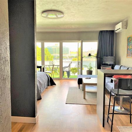 Danube View Artapartment With Balcony Budapest Exterior foto