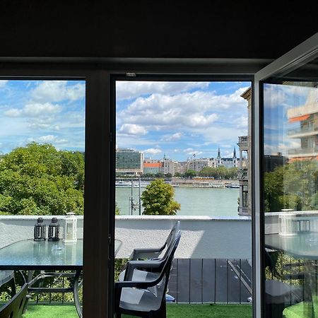 Danube View Artapartment With Balcony Budapest Exterior foto